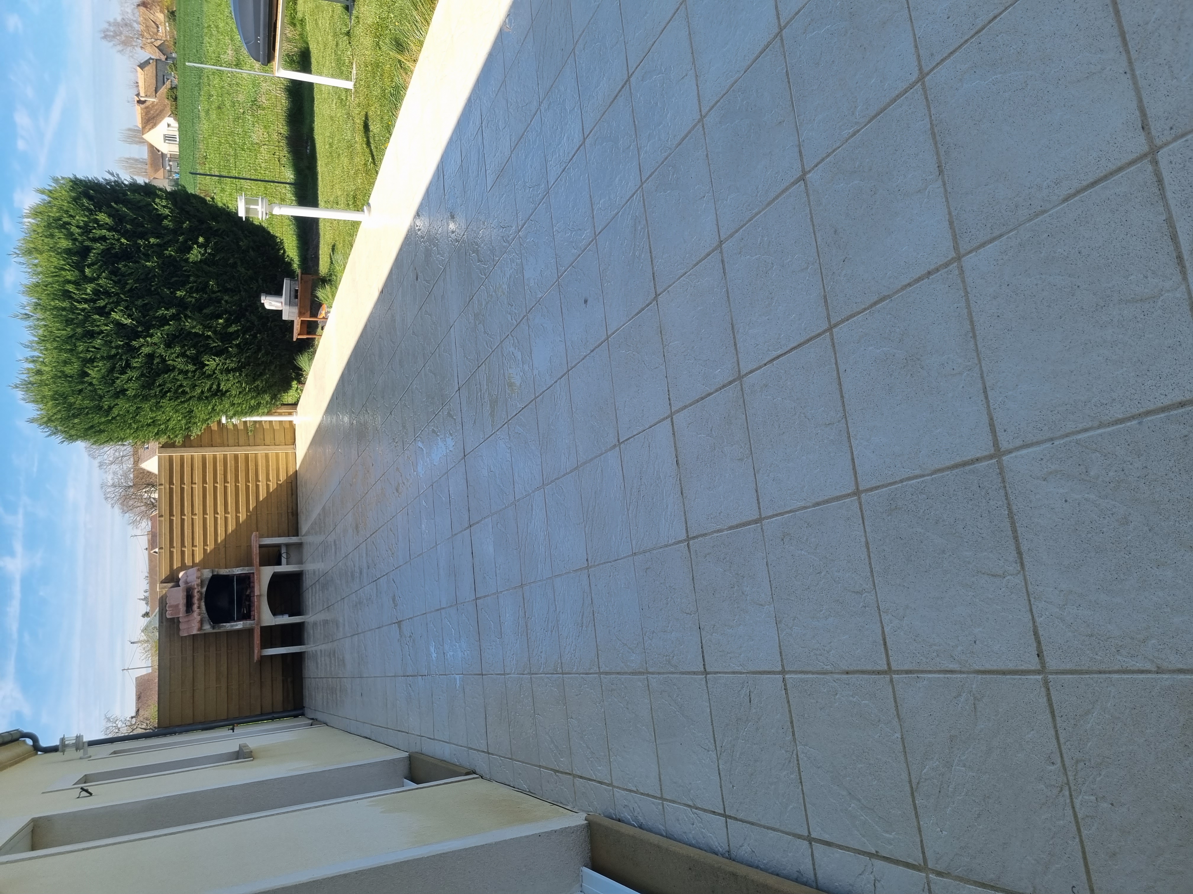 Chantier 2 après création espace vert